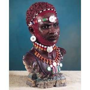  New African Tribe SAMBURU MORAN Statue Figurine 