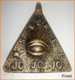Philippines ALL SEEING EYE & MOTHER & CHILD Amulet  