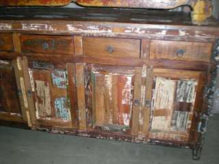 66 Vintage Buffet 4 door 4 drawer cabinet sideboard WAREHOUSE SPECIAL 