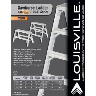   Ladder L 2032 02 Sawhorse, Aluminum, 2 Foot