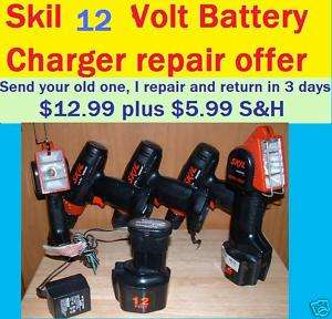 Skil 12v 92970 Battery Charger Repair 12 volt   92975  