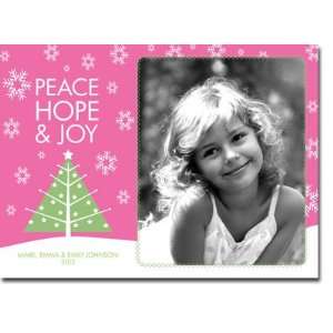 Noteworthy Collections   Digital Holiday Photo Cards (Peace Hope & Joy 