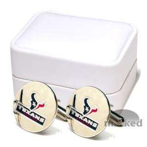 Houston Texans NFL Logod Executive Cufflinks w/Jewelry Box  