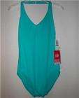 Cole of California Turquoise Spa Suit 16 Swimwear new 