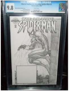 up for grabs is a copy of marvel comics amazing spider man vol 2 1 