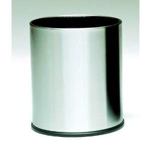  Stainless Steel Round Wastebasket