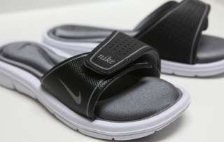 NIKE Comfort Slide Womens Sandal SZ 6 ~ 11 #360883 013 Blk/Gry #630 
