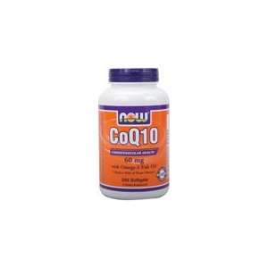  CoQ10 by NOW Foods   (60mg   240 Softgels) Health 