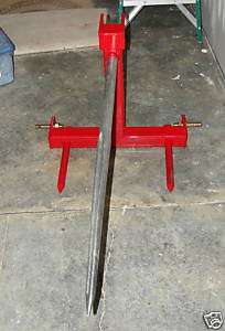 Point Tractor mount Hay Bale Spear 4 Spear SALE  