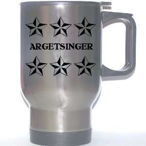     ARGETSINGER Stainless Steel Mug (black design) 