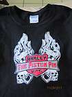 Mens Harley Shirt Black/red/white The Piston Pin Harley works Cotton 