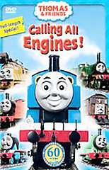 Thomas Friends   Calling All Engines DVD, 2005, DVD with toy train 