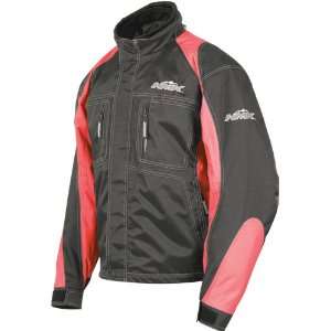 HMK Action Jacket , Color Black/Red, Size 2XL, Size Modifier 50in 