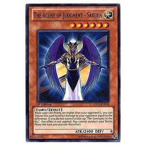   Card The Agent of Judgment   Saturn SDLS EN004 Common Toys & Games