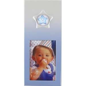  Novelty Marble Baby Photo Frame, Blue Baby