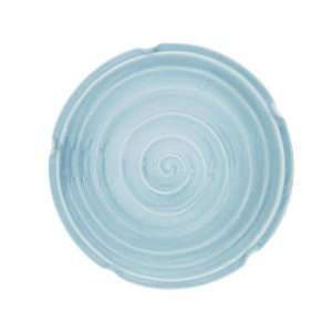  Ceramic Bowl, 12 3/4 Glacier Blue Patio, Lawn & Garden