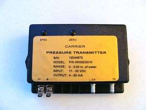 CARRIER Pressure Transmitter/Transducer 4 20 mA  