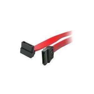   Pin Serial ATA Hard Drive Cable With 1 Right Angle Connector   Red