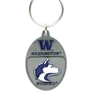  College Team Logo Key Ring   Washington Huskies Sports 