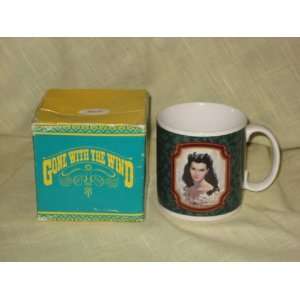 1989 The Heirloon Tradition  GONE WITH THE WIND  Porcelain Mug