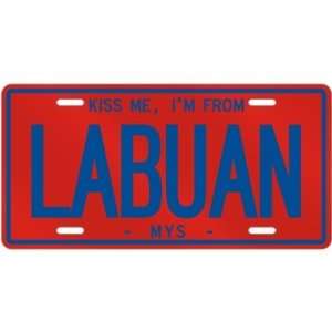   AM FROM LABUAN  MALAYSIA LICENSE PLATE SIGN CITY
