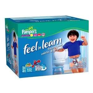 Pampers Feel n Learn Advanced Trainers, Training Pants for Boys, Size 