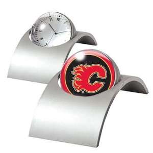  Calgary Flames NHL Spinning Desk Clock