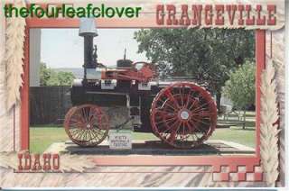 Grangeville ID Steam Traction Engine Straw Burn PC  