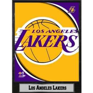  914922   NBA Plaque  2011 Los Angeles Lakers Logo Case 