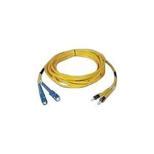   Duplex Smf Optic Patch Cable Sc To St 8.3 125 Fiber Wsl Electronics