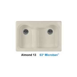   DROP IN DOUBLE BOWL KITCHEN SINK   5 HOLE 69 5 13