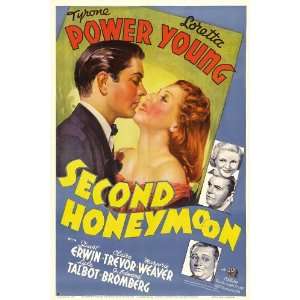  Second Honeymoon Movie Poster (11 x 17 Inches   28cm x 