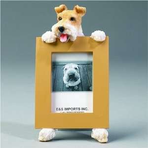  Wire Fox Terrier 2.5x3.5 Inch Photo Picture Frame
