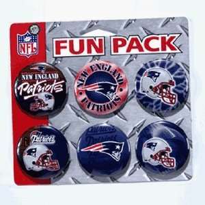  New England Patriots 6 Button Set *SALE* Sports 