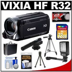 com Canon Vixia HF R32 Flash Memory 1080p HD Digital Video Camcorder 
