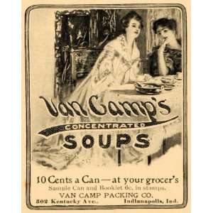  1901 Ad Van Camp Packing Concentrated Soup Indianapolis 