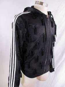Adidas Jeremy Scott ObyO Tassel Hoody LARGE L Hooded Originals Jacket 