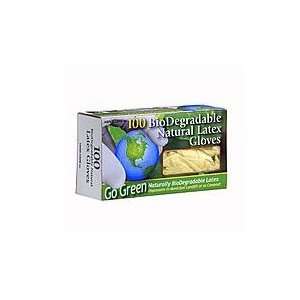 Biodegradable Natural Rubber Latex Gloves 100 per box  