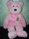 TY EGGS PINK EASTER BEANIE BEAR 2001 15 INCH  