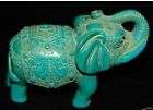 beautiful tibet green turquoise elephant  