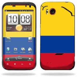   Cover for HTC Rezound 4G LTE Verizon Cell Phone Skins Columbian Flag