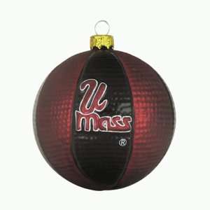   Glass Basketball Christmas Ornaments 3.5