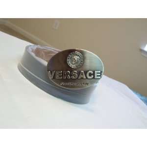 VERSACE MENs BELT BUCKLE WITH LEATHER BELT/STRAP by Gianni Versace 