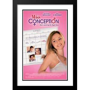 Miss Conception 32x45 Framed and Double Matted Movie Poster   Style A