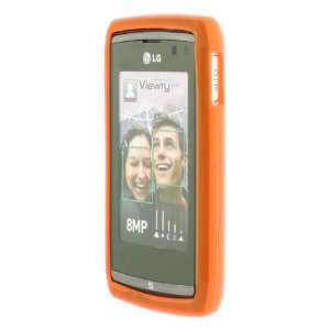   Celicious Orange Hydro Gel Case for LG GC900 Viewty Smart Electronics