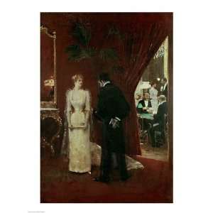  Jean Beraud The Private Conversation, 1904 18 x 24 Poster 