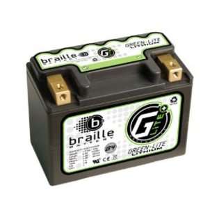 Braille Battery Green Lite G4L 12 Volt Lithium Motorcycle ATV Battery 