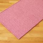Colonial Mills Solid Chenille Pink Kids Rug   Size Runner 2 x 11