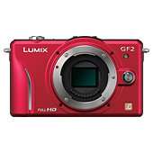 Panasonic Lumix GF2 Compact System Camera (with 14mm and 14 42mm 