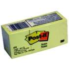 3M Post it Lined Sticky Note Yellow 3x5 100 Sht package of 12